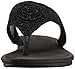 Skechers Cali Women's Indulge 2-Beach Angel Flip Flop,Black,8 B US