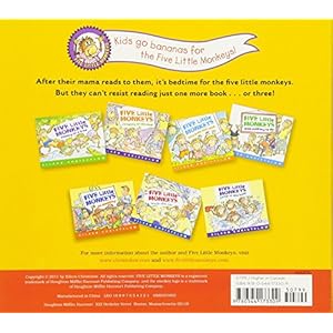 Five Little Monkeys Reading in Bed (A Five Little Monkeys Story)