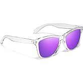 Reglaaly Polarized Sunglasses for Women Trendy Womens Sunglasses UV Protection Retro Mirror Lens for Driving