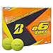 Bridgestone 2017 e6 Soft Yellow Straight Distance Low Spin Golf Balls, 2 Dozen