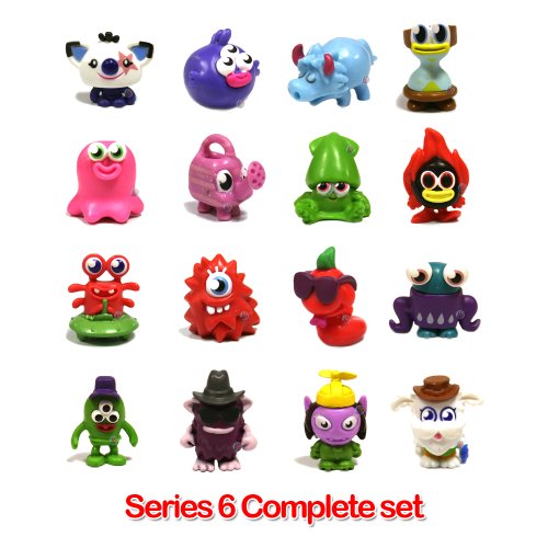 Moshi Monsters Moshling Series 6 Complete set of 16