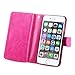 Joopapa iPhone 6 Plus Case, Luxury Fashion Pu Leather Magnet Wallet Credit Card Holder Flip Case Cover with Built-in 9 Card Slots for iPhone 6 Plus 5.5