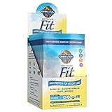 Garden of Life Organic Meal Replacement - Raw Organic Fit Vegan Nutritional Shake for Weight Loss, Vanilla, 10 Count Tray