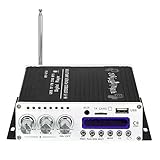 V10 Car Amplifier Black V4.0 Bluetooth 2x20W (No Power Adapter)