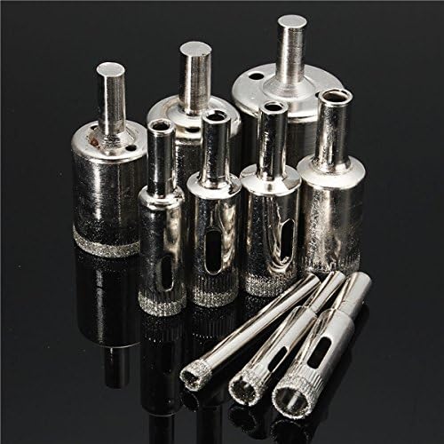 10pcs diamond hole saw drill bit set 6mm-32mm tile ceramic