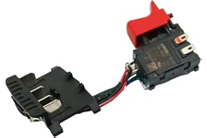 18V Cordless Drill Trigger Switch for Bosch GSB180-LI GSR180-LI 2607202330, Variable Speed Control Power Tool Replacement Par