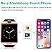 Bluetooth Smart Watch With Camera Touch Screen Smartwatch Unlocked Watch Cell Phone With Sim Card Slot Smart Wrist Watch Ped Fitness Tracker For Android Phones Samsung IOS Iphone 8 Sony Men Women Kids