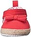 Luvable Friends Unisex Baby Crib Shoes, Red Espadrilles, 6-12 Months