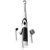 SonicScrubber Household Cleaning Brush Power Scrubber - Electric Spin Scrubber Brush for Home, Kitchen &amp; Bathroom - Grout Cleaner &amp; Removes Mould (Washing-Up System Spin Brush)
