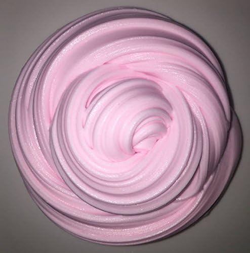 Premium Pink Long Lasting Fluffy Slime - Super Soft, Fluffy and Pokeable Satisfying Floam Slime - 4 Ounces
