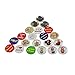 Dawei Badge Punching Die Round Button Mold With ABS Slide Badge Maker Part Compatible With Button Making Machine 1001 & 1002 (φ32mm 1-1/4