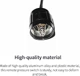 YIUPEDRFG Remote Pressure Switch Black Alloy Stretchable Flashlight Accessory view 6