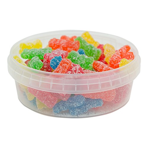 8 oz. Clear Safe Lock Container (Lid Sold Separately)