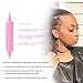 Kids Headphones, Pink Headphones Bluetooth Wireless Headphones with Magnetic Earbuds for Kids Girls Stereo Sound with Mic Noise Reduction Wireless Bluetooth Headset for School Travel (Pink)