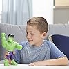Playskool Heroes Marvel Super Hero Adventures Mega Mighties Hulk Collectible 10 Inch Action Figure, Toys for Kids Ages 3…