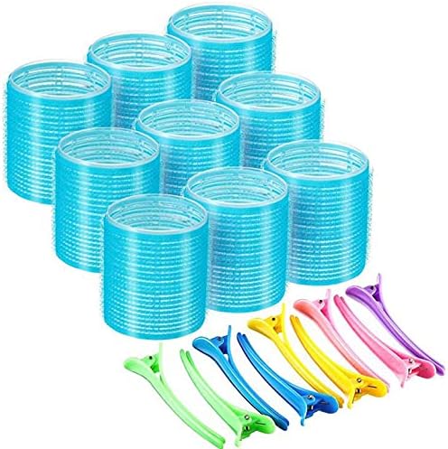 9 Count Jumbo Size Self Holding Rollers 
