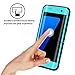 Merit Waterproof Case for S7 Edge, Underwater Dust-Proof, Snow-Proof, Shock-Proof, Waterproof Case for S7 Edge (Blue)