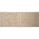 IQ Assembling Products Series STyracosaurus (Wooden 3-D Puzzle)