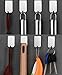 20 Pack Adhesive Hooks, Heavy Duty Wall Hooks Stainless Steel Waterproof Hooks for Robe, Coat, Towel, Keys, Bags, Lights, Calendars, Home, Kitchen, Bathroom