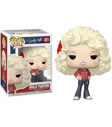 Funko Figura De Vinilo Dolly Parton ’77 Tour Diaond Glitter Pop! #351 – Entertainent Earth...