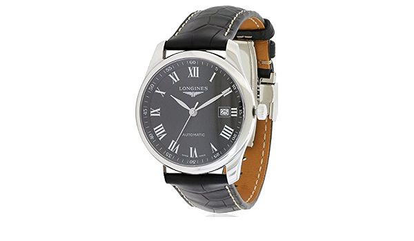Amazon.com: Longines Master Collection Leather Automatic Mens Watch  L27934517 : Clothing, Shoes \u0026 Jewelry