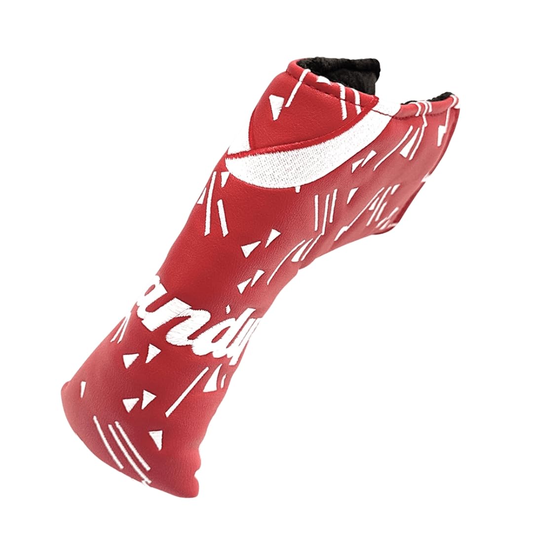 Caddy Club Golf – Liverpoo Retro Regular Putter Cover – Classic Football Club Designs – Premium Stitching, Durable Lining – Multiple Designs