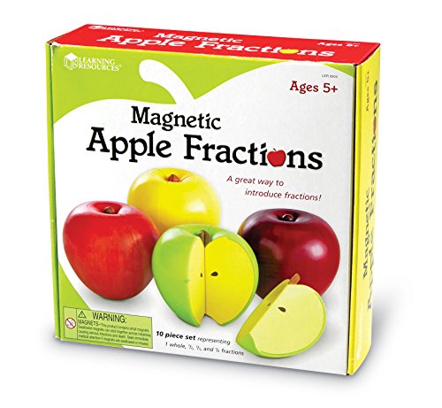 Learning Resources Magnetic Apple Fractions