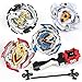 Battling Top Bey Blade - Toys for Kids Children Teens Gifts Birthday Graduation Burst | Battling Tops x4; Power Launcher x2; Launcher Grip x1