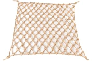 Jute Hemp Rope Net, Kids Climbing Safety Net, Safety Rope Netting Stairs Fence Balcony Garden Playground Protection Net Indoo