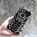 Cool Tough Metal Case for iPhone 12 Pro Max (6.7 inch), Anti-Fall Shockproof Aluminum Alloy Bumper Protective Skin Scratchproof Frame Back Plate Cover Black