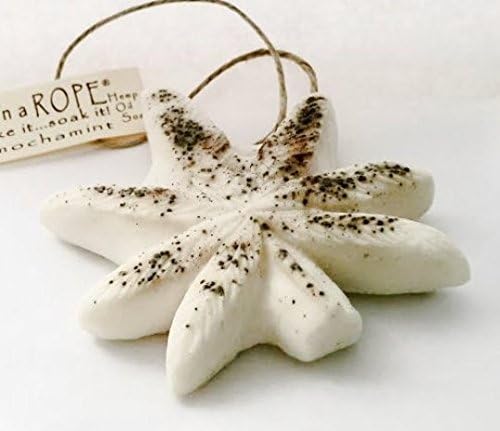 Vanilla Mocha Mint Dope on a Rope Soap - Vanilla Peppermint Hemp Soap