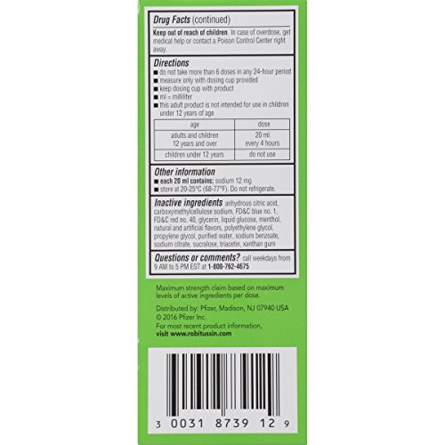 Robitussin Maximum Strength DM Liquid - Image 6