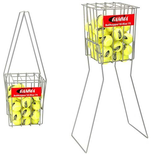 Gamma Hi Rise Ball Hopper Value Pack- 48 Tennis Balls Included!! in ...