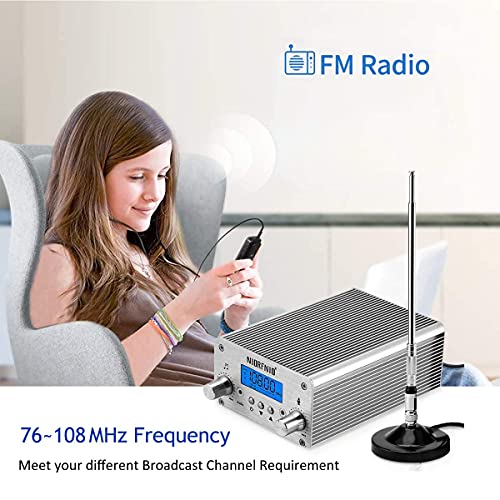 NIORFNIO 15W Fm Transmitter Bluetooth Wireless Stereo Broadcasting