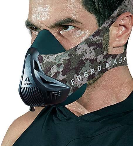 FDBRO Sports mask Fitness,Workout,Running, Resistance,Riding，Boxing，Cardio,Endurance Mask for Fitness Training Sports mask 3.0