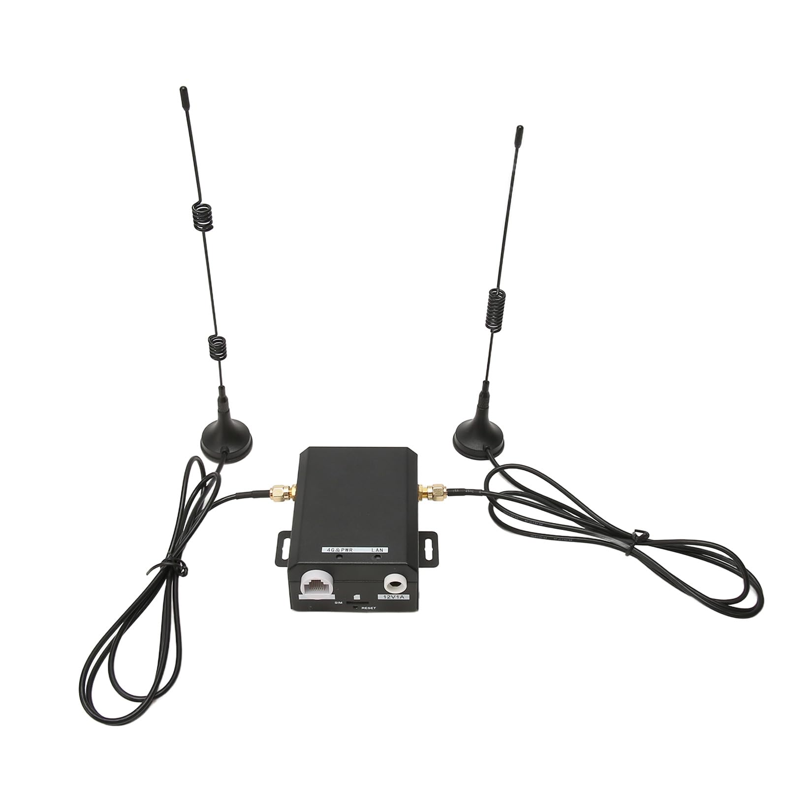 Industrial Unlocked 4G LTE Router, 150Mbps Nano SIM Card Slot Support 16 Users Industrial 4G WiFi Router with 2 Antennas, WiFi Hotspot for Smartphones, Tablets, Computers