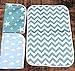 Premium Changing Pad Liner | Bed pad | Play Mat | 3 Pack | Waterproof | Thicker Extra Large 27.5” X 19.5” | Baby Shower Gift | Unisex | by Chunky Chops