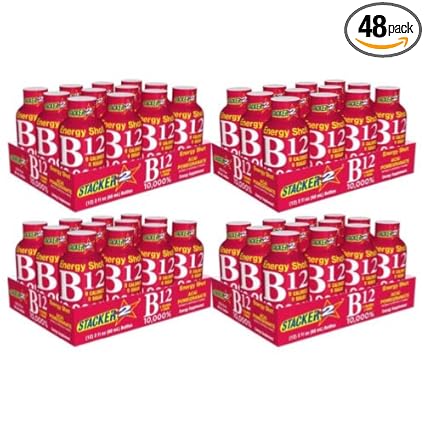 Energy Shot Acai Pomegranate Stacker 2 B12 2oz Case Pack Of 48 #which #vitamin #for #energy Energy Shot Acai Pomegranate Stacker 2 B12 2oz Case Pack Of 48