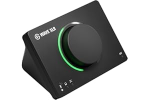 Elgato Wave XLR MK.2 – USB Audio Interface and DSP Mixer for XLR Microphones, 80dB Gain, Onboard Effects, LED Feedback, Touch