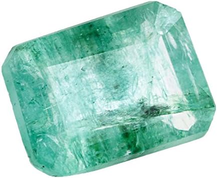 skyjewels 6.10 Ct Natural Emerald (Panna) Certified Loose Gemstone