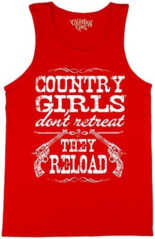 Country Girl Women's Reload Tank 3X Red