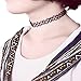 Besteel 8 PCS Womens Rubber Necklace Chain Double Line Tattoo Choker Necklace Stretch Elastic Set for Teen 80s 90s