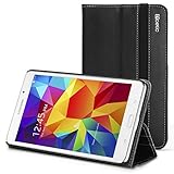 Samsung Galaxy Tab 4 7.0 Case - Poetic Samsung Galaxy Tab 4 7.0 Case [SlimBook Series] - [SlimFit] [Professional] PU Leather Slim Folio Case for Samsung Galaxy Tab 4 7.0 Black (3 Year Manufacturer Warranty From Poetic)