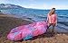 Chillbo Don POOLIO Pool Floats for Adults - Cool Patterns, Inflatable Sofa & Kids Hammock - Best Camping Gear for River Floats Hammock Chair & Raft for Beach (Pink Leaf)