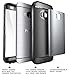 HTC One M9 Case, SUPCASE Water Resistant Full-body Rugged Case with Built-in Screen Protector for HTC One M9 (2015 Release), 3 Interchangeable Covers, Retail Packaging (Space Gray/Silver/Gold)