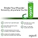 Organifi Glass Shaker Bottle - 18oz Borosilicate Glass - Strong, High Quality, and Thermal Resistant - Glass Protein Shaker