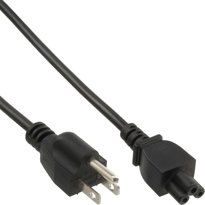 InLine® Laptop Power Cable US/3Pin Socket 2 m Amazon.co.uk Computers