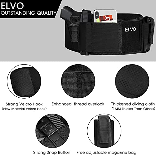 Belly Band Holster for Concealed Carry, Concealment Edition Waistband