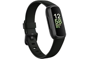 Fitbit Inspire 3 Fitness Tracker – Advanced Health Insights with Stress Management, Workout Intensity & Sleep Tracking, 24/7 