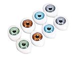 8Pair(16PCS) Oval Doll Eyes-Hollow Acrylic Doll
